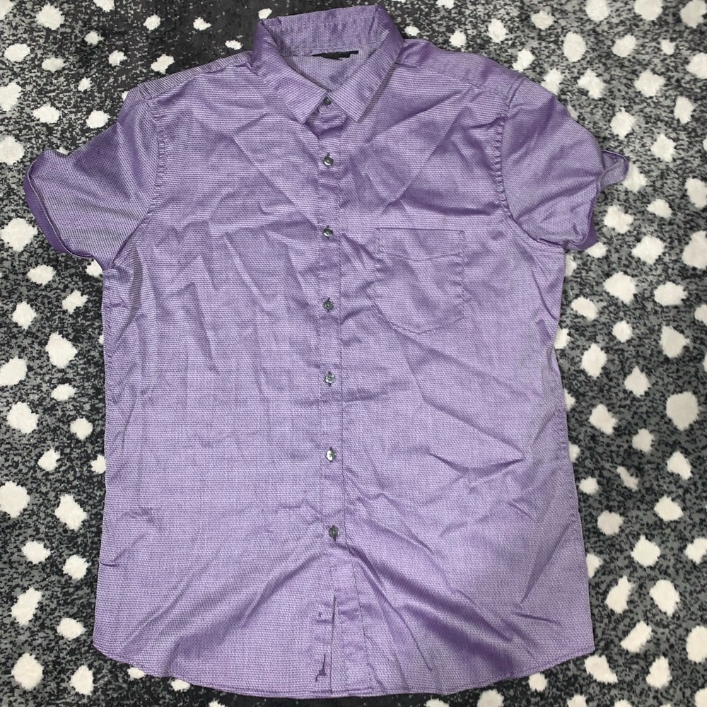 Marc Anthony slim fit stretch button up shirt